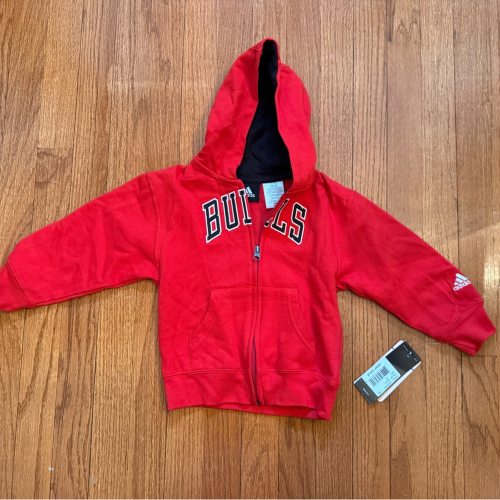 adidas Red Kids Hoodie